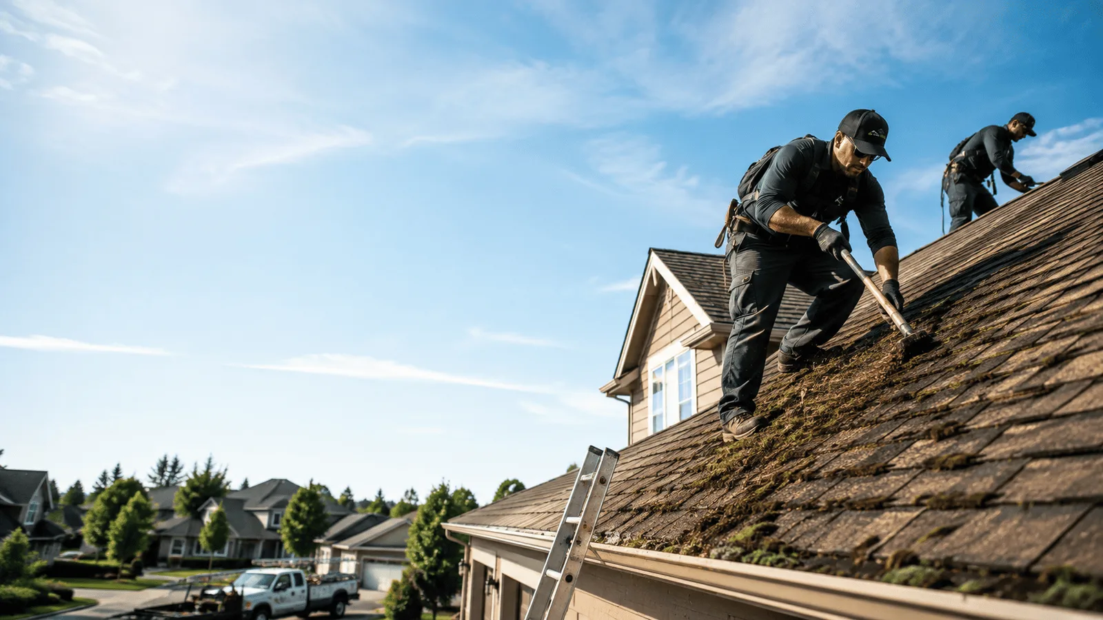 Roof Moss Removal in Mississippi near me
